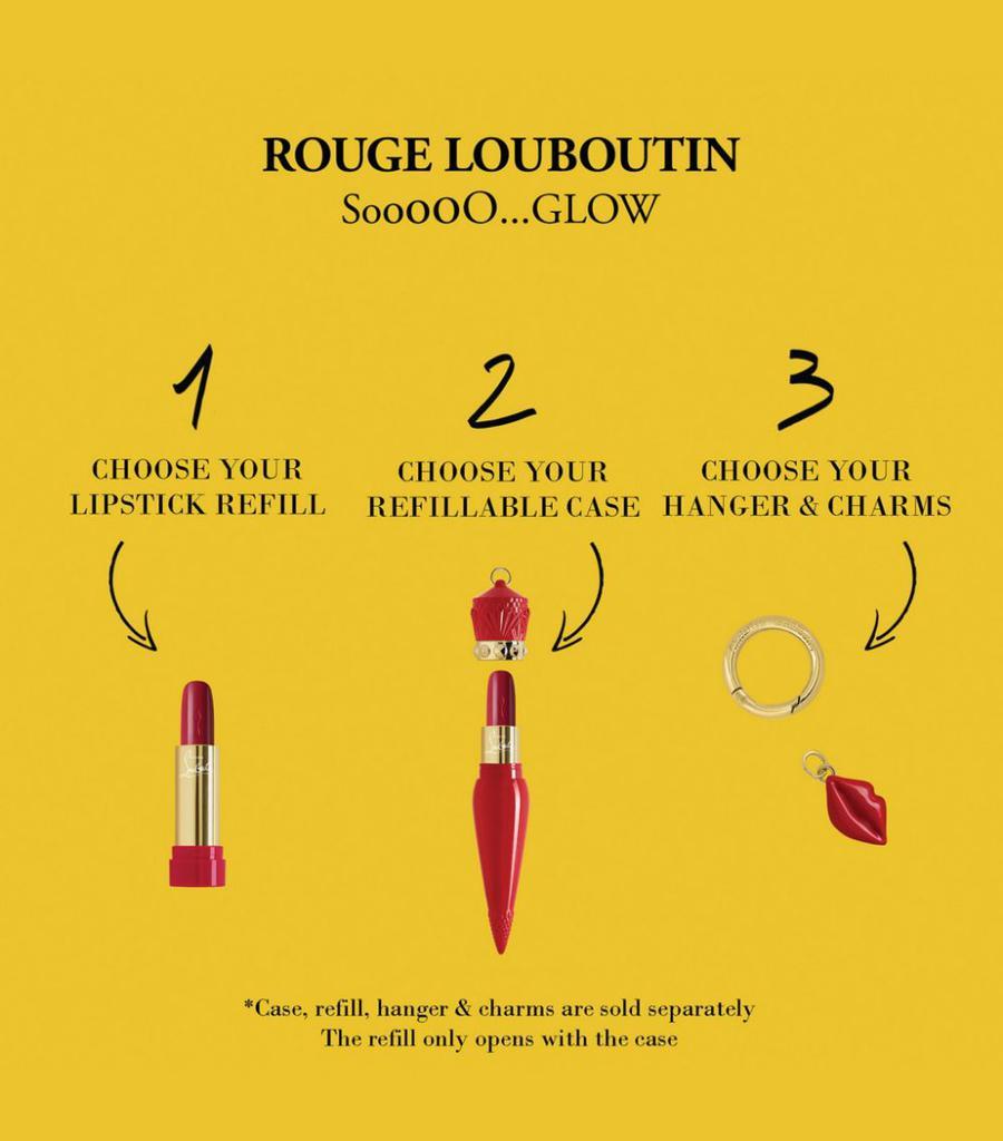 商品Christian Louboutin|SooooO…Glow Lip Colour Lipstick Refill,价格¥358,第5张图片详细描述