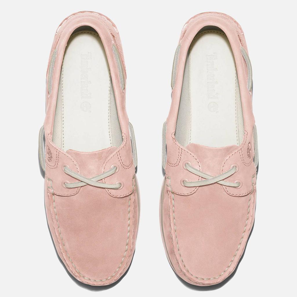 商品Timberland|Timberland Women's Classic Nubuck 2-Eye Boat Shoes - Light Pink,价格¥535,第5张图片详细描述