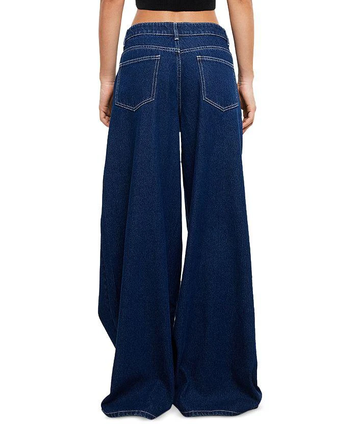 商品Lioness|Idol Low Rise Wide Leg Jeans in Blue Denim,价格¥222,第2张图片详细描述