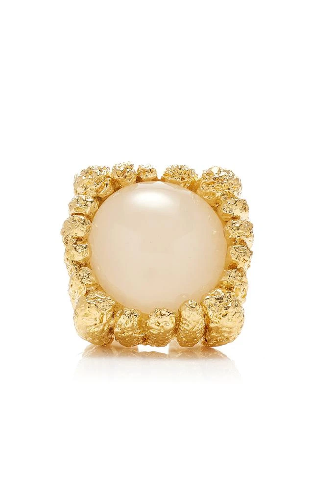 商品Paola Sighinolfi|Paola Sighinolfi - Exclusive Freda 18k Gold-Plated Ring - Gold - US 6 - Moda Operandi - Gifts For Her,价格¥2714,第1张图片