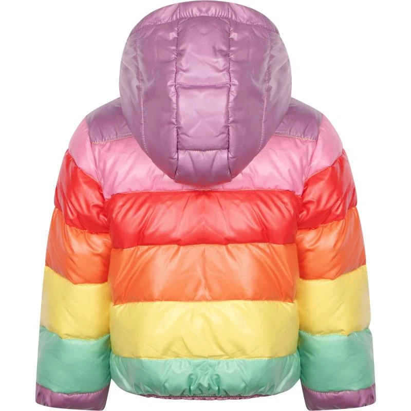 商品Stella McCartney|Colourful rainbow stripes puffer jacket,价格¥1565,第2张图片详细描述