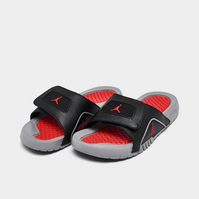 商品Jordan|Boys' Big Kids' Jordan Hydro 4 Retro Slide Sandals,价格¥149,第2张图片详细描述