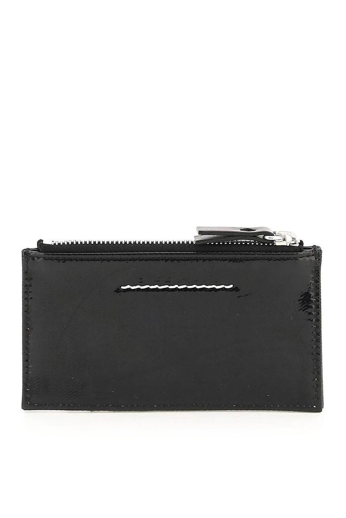 商品MM6|COATED CANVAS ZIPPED CARDHOLDER,价格¥798,第3张图片详细描述