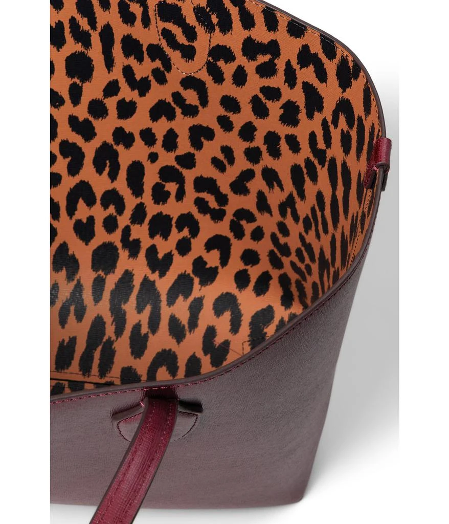 商品Kate Spade|Bleecker Modern Leopard Interior Pop Printed Large Tote,价格¥1123,第3张图片详细描述