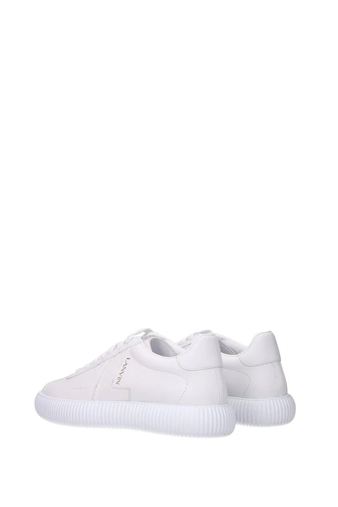 商品Lanvin|Sneakers Leather White,价格¥2030,第4张图片详细描述