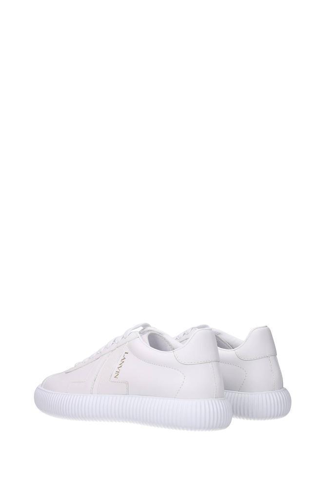 商品Lanvin|Sneakers Leather White,价格¥1636,第6张图片详细描述
