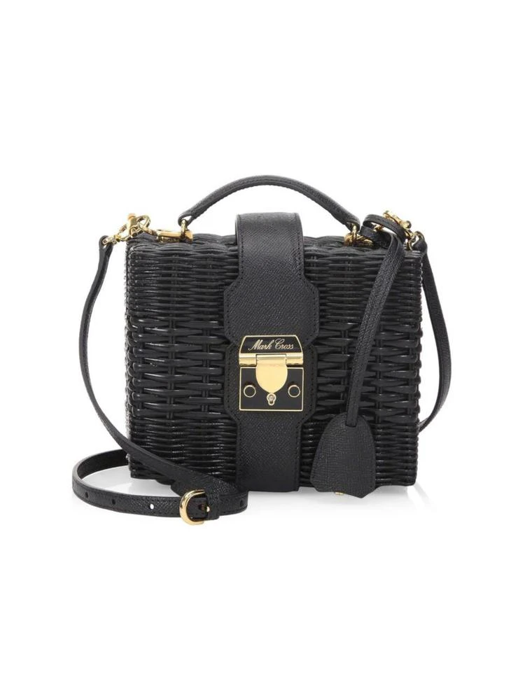 商品Mark Cross|Mark Cross - Harley Rattan Crossbody Bag,价格¥8045,第1张图片