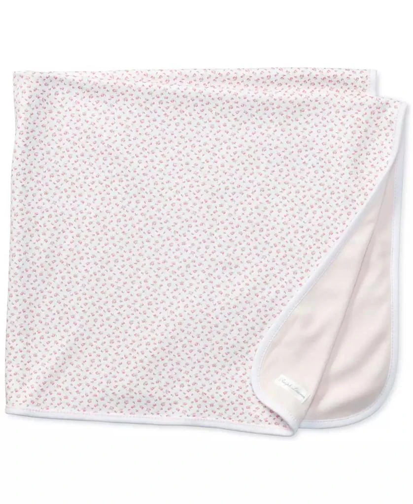 商品Ralph Lauren|Baby Girls Reversible Floral Cotton Blanket,价格¥342,第1张图片