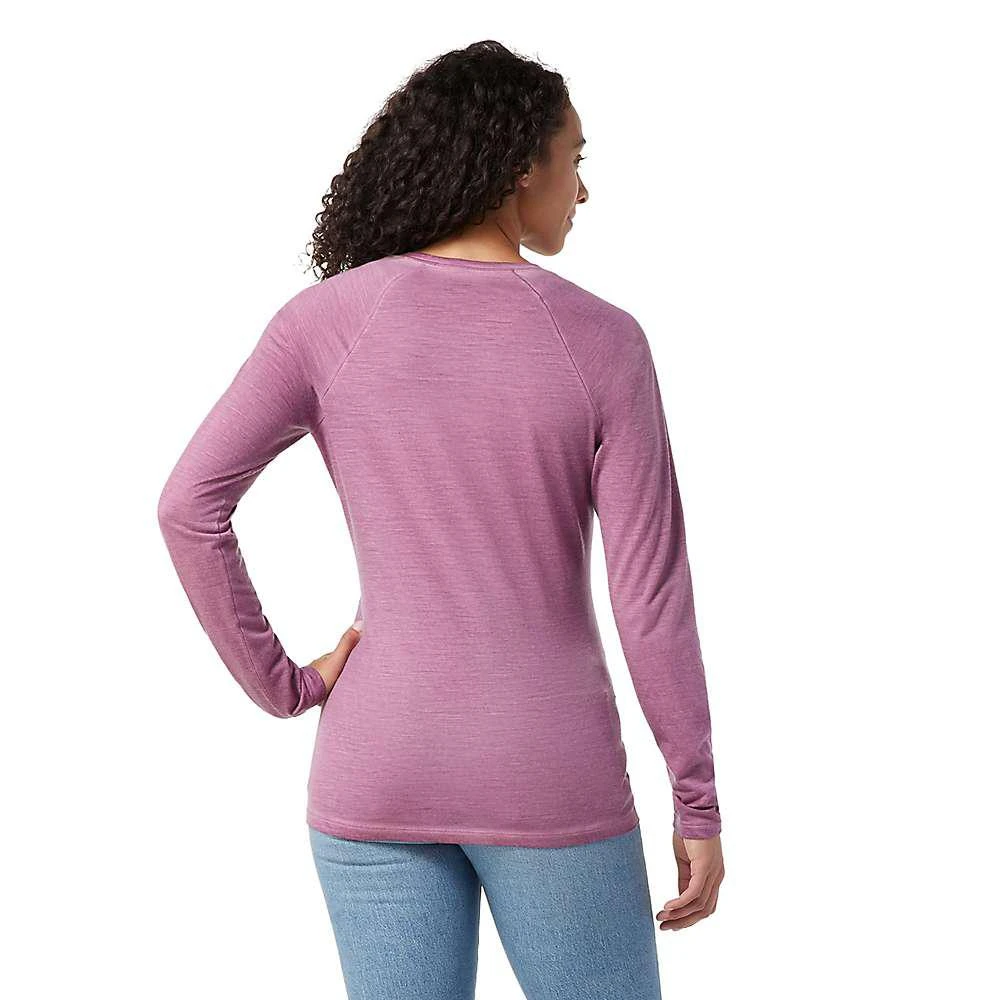 商品SmartWool|Smartwool Women's Classic All-Season Plant-Based Dye Merino Base Layer Long Sleeve,价格¥519,第2张图片详细描述