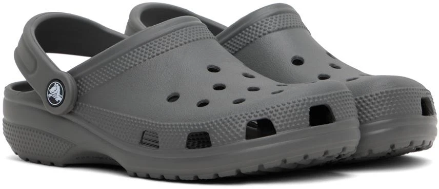 商品Crocs|Gray Classic Clogs,价格¥235,第4张图片详细描述