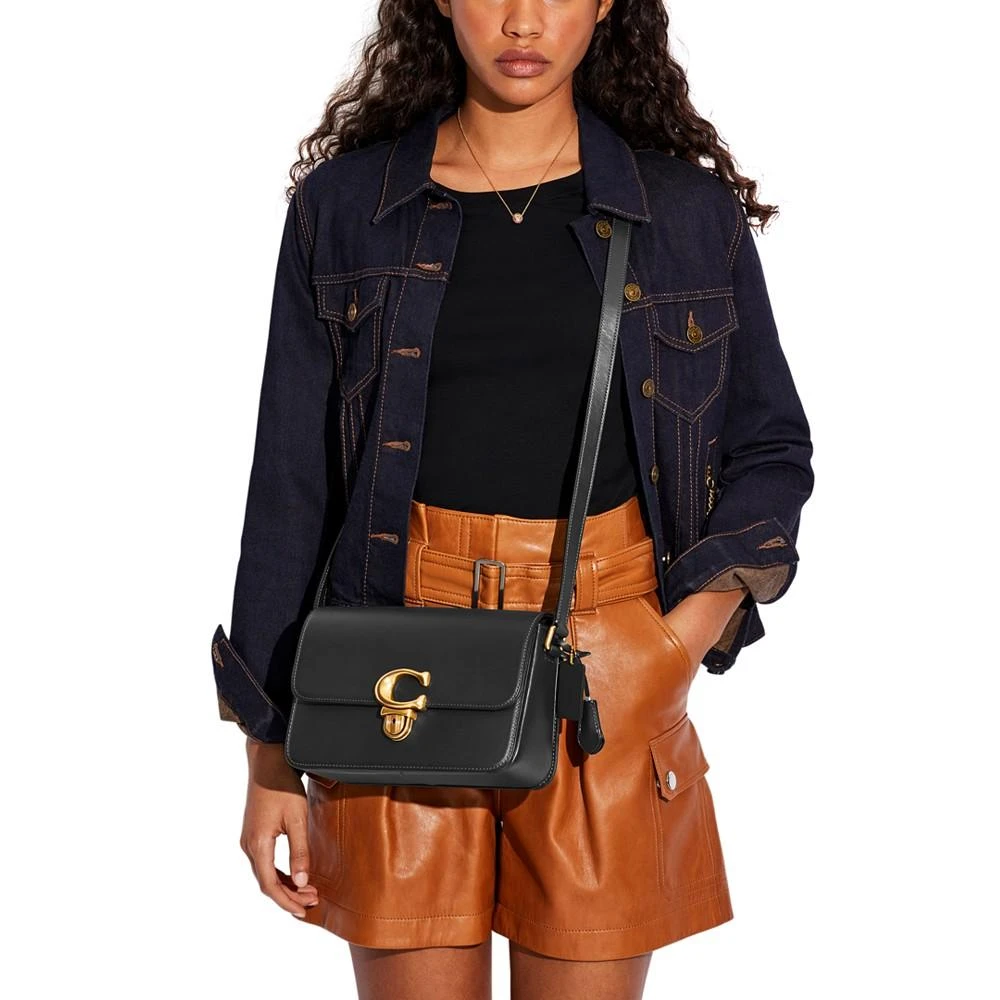 商品Coach|Studio Leather Shoulder Bag,价格¥2015,第3张图片详细描述