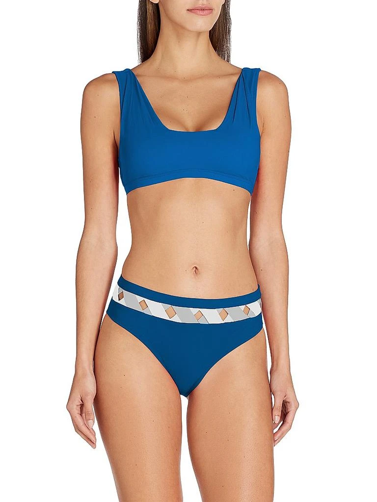 商品VALIMARE|Portofino Cut-Out Bikini Bottom,价格¥1172,第4张图片详细描述