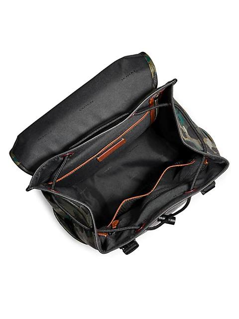 League Grained Leather Backpack商品第3张图片规格展示