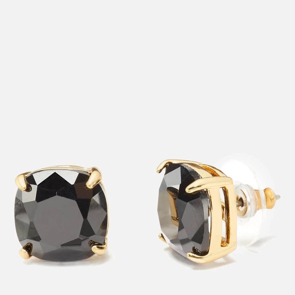 商品Kate Spade|Kate Spade New York Women's Small Square Studs - Jet,价格¥274,第3张图片详细描述