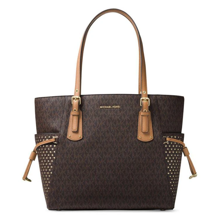 商品Michael Kors|MICHAEL  Signature Voyager East/West Signature Tote,价格¥585,第1张图片