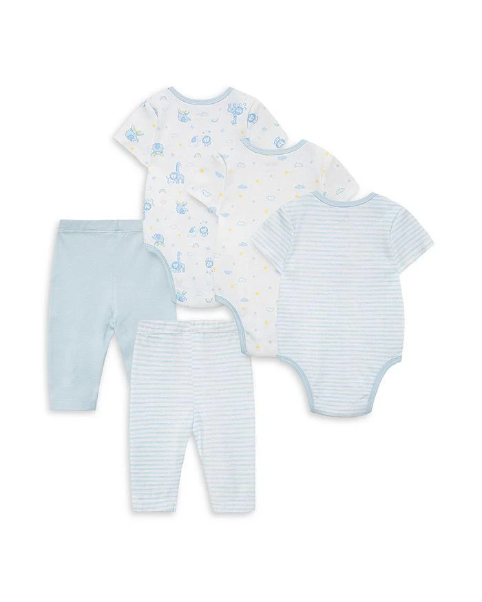 商品Little Me|Boys' Safari Bodysuits & Pants Set, 5 Pack - Baby,价格¥210,第2张图片详细描述