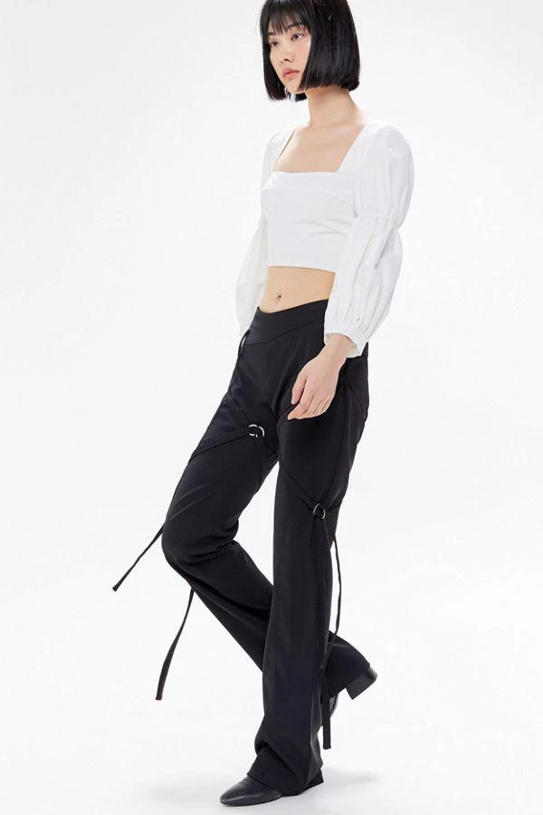 商品I.AM.GIA|I.AM.GIA Synopsis Strappy Mid-Rise Pant,价格¥518,第1张图片