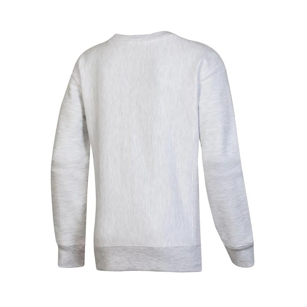 商品CHAMPION|Big Boys Heather Gray Iowa Hawkeyes Reverse Weave Pullover Sweatshirt,价格¥442,第3张图片详细描述