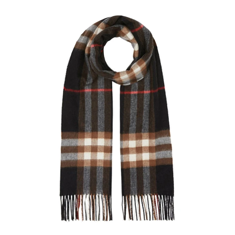 商品[国内直发] Burberry|BURBERRY 拼色中性围巾 8022346,价格¥2810,第1张图片