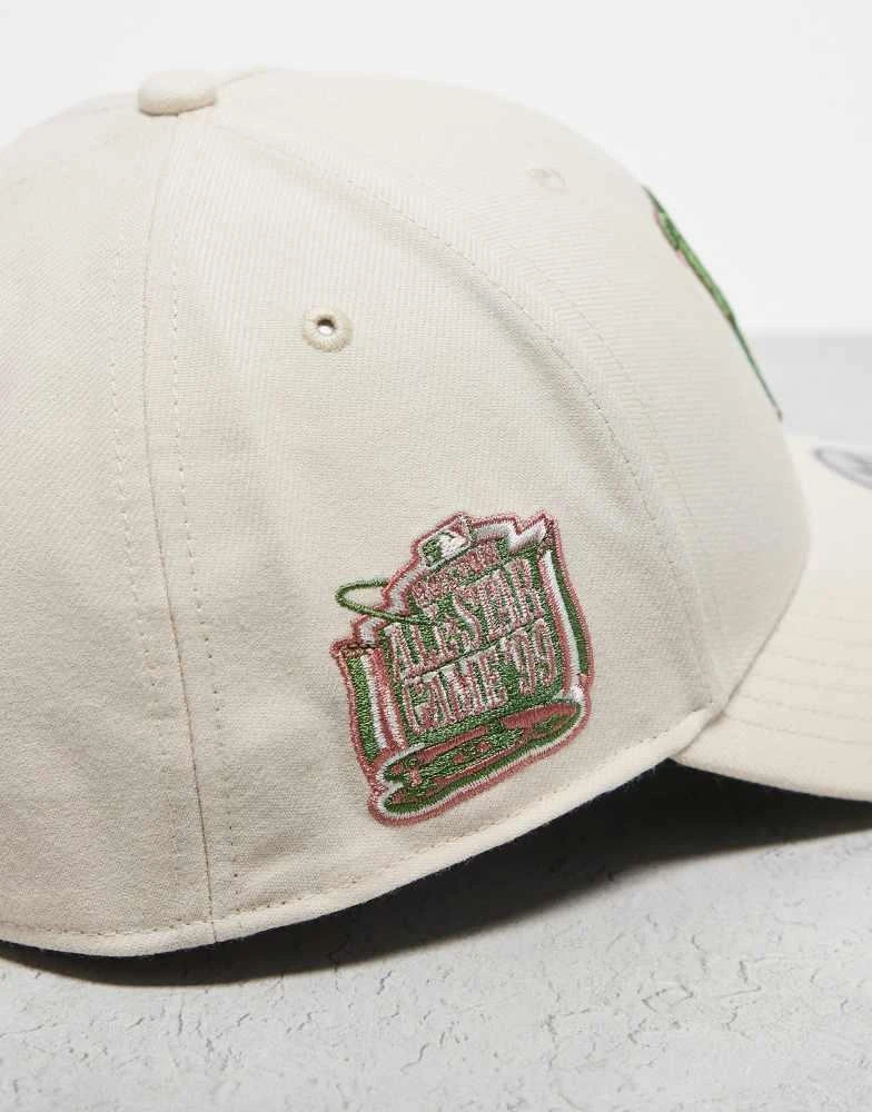 商品47 Brand|47 Brand Boston Red Sox contrast clean up badge cap in cream,价格¥288,第2张图片详细描述