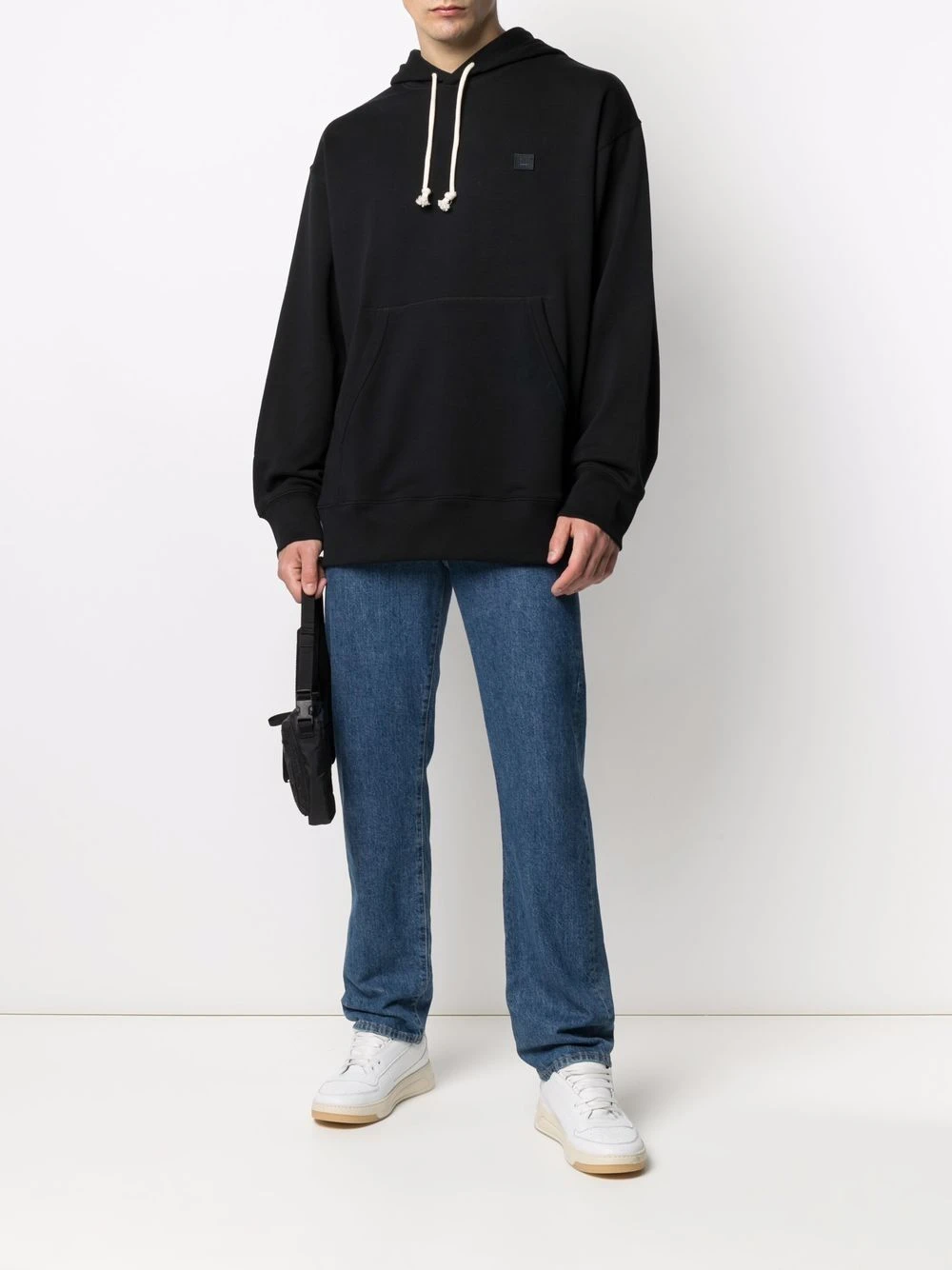 商品Acne Studios|Acne Studios 女士卫衣 CI0079900 黑色,价格¥1711,第6张图片详细描述