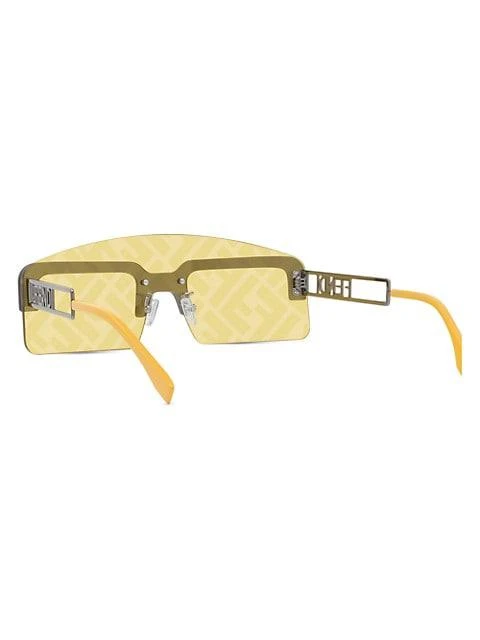 商品Fendi|142MM Logo Shield Sunglasses,价格¥4442,第5张图片详细描述