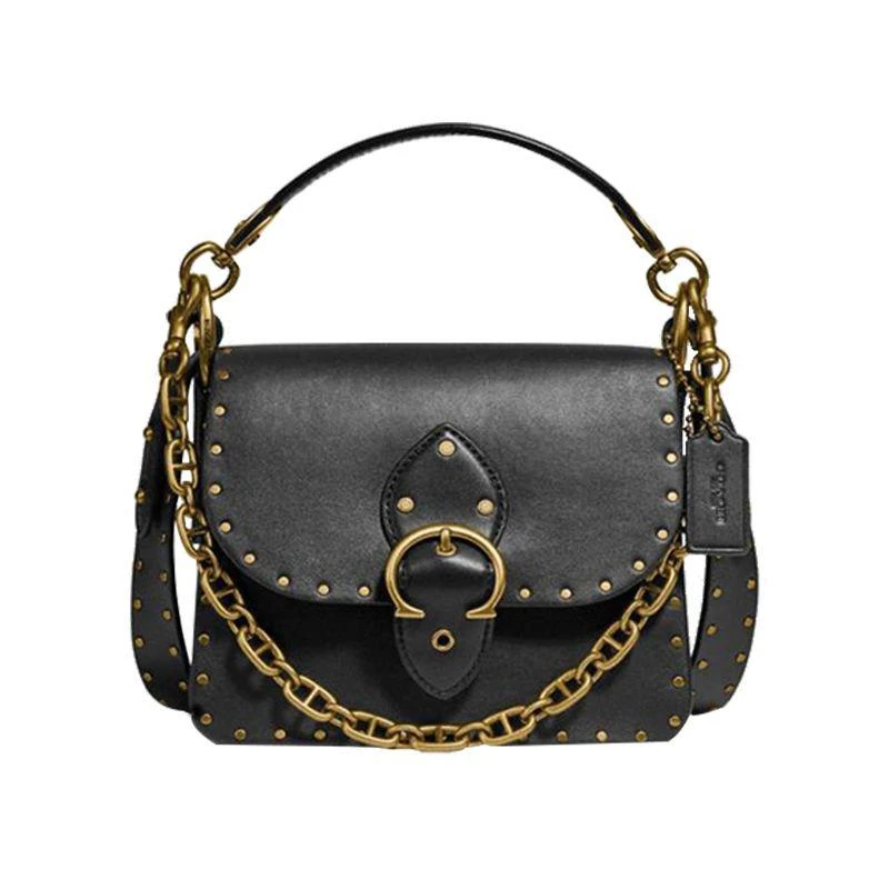 商品Coach|美国直邮COACH蔻驰新款马车BEAT系列腋下包女士单肩斜挎包4600,价格¥4369,第1张图片