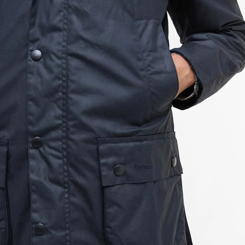 商品Barbour|Heritage Men's Ashby Wax Jacket - Olive,价格¥2077,第4张图片详细描述