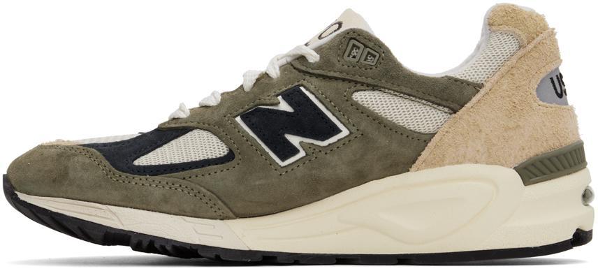 商品New Balance|Gray Made in USA 990v2 Sneakers,价格¥1586,第5张图片详细描述