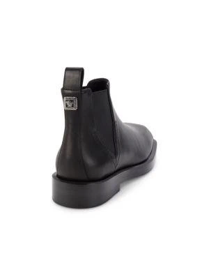 商品Versace|Square Toe Leather Chelsea Boots,价格¥4046,第3张图片详细描述
