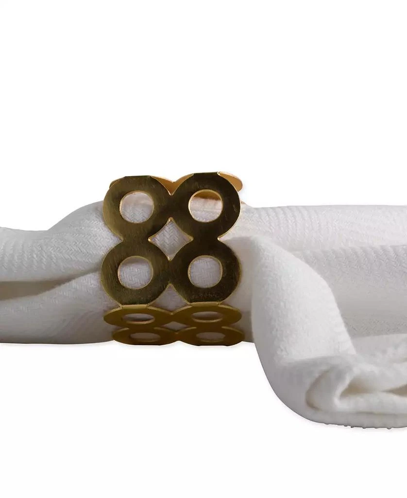 Square Die Cut Napkin Ring Set of 6 商品