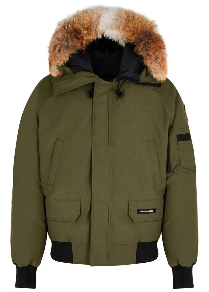 商品Canada Goose|Chilliwack fur-trimmed Arctic-Tech bomber jacket,价格¥10527,第1张图片