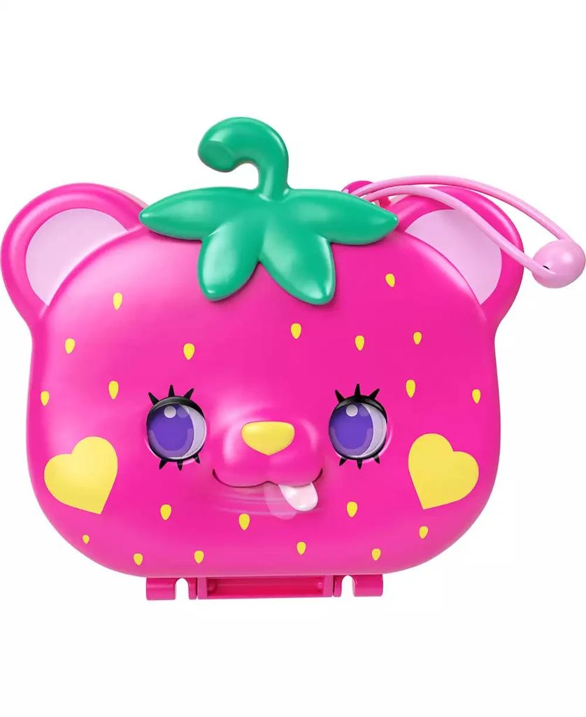 商品Polly Pocket|Dolls and Playset, Travel Toys, Straw-Beary Patch Compact,价格¥90,第3张图片详细描述