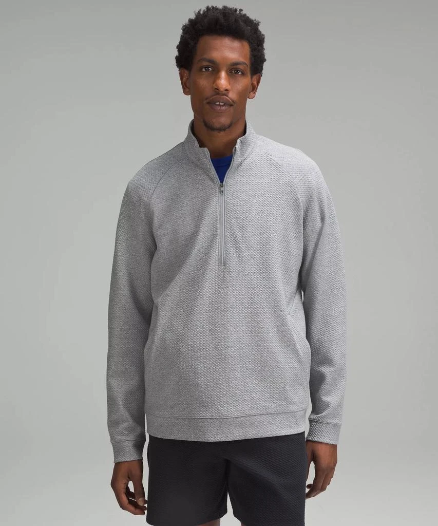 商品Lululemon|Textured Double-Knit Cotton Half Zip,价格¥953,第1张图片