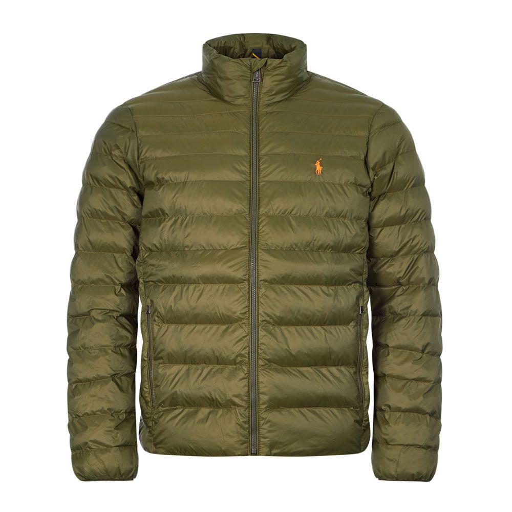 商品Ralph Lauren|Ralph Lauren Terra Bomber Jacket - Green,价格¥894,第1张图片