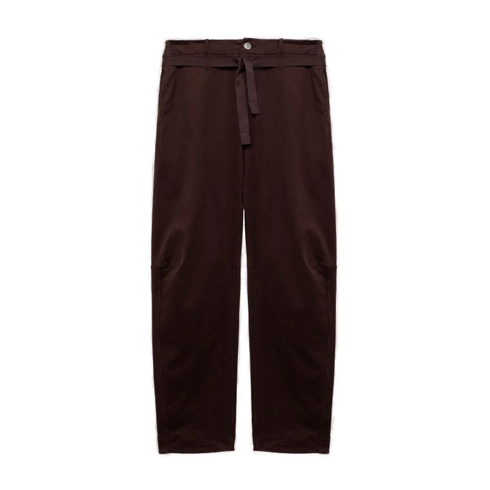 商品Stone Island|Stone Island Shadow Project Tie-Waist Straight Leg Trousers,价格¥4747,第1张图片