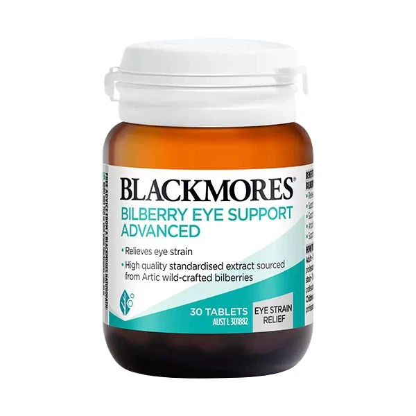 商品[国内直发] Blackmores|澳佳宝Blackmores蓝莓精华片30片,价格¥94,第1张图片