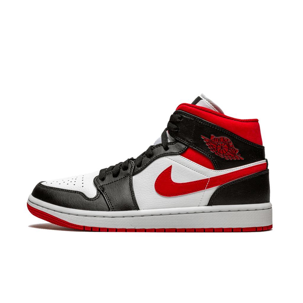 商品Jordan|Air Jordan 1 Mid Gym Red Black White,价格¥2274,第1张图片