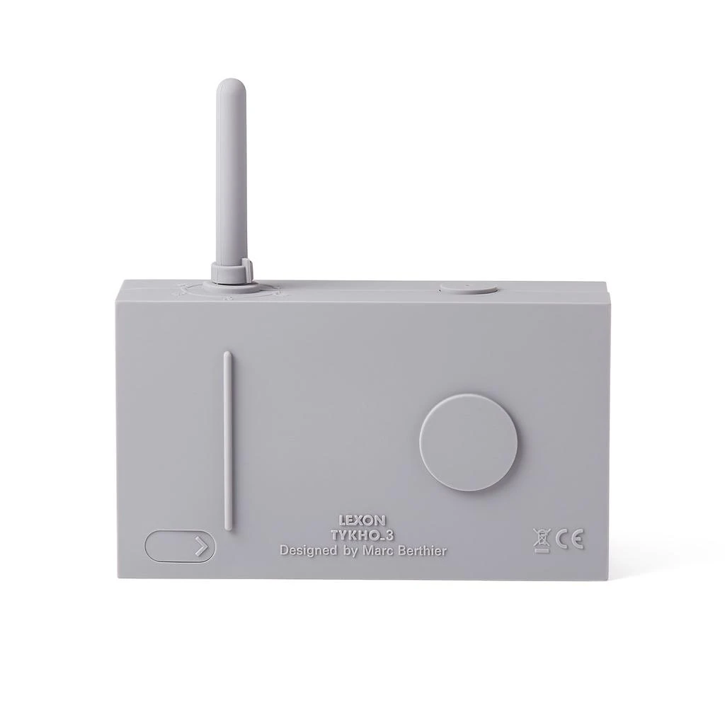 商品Lexon|Lexon TYKHO 3 FM Radio and Bluetooth Speaker - Ultimate Grey,价格¥268,第3张图片详细描述