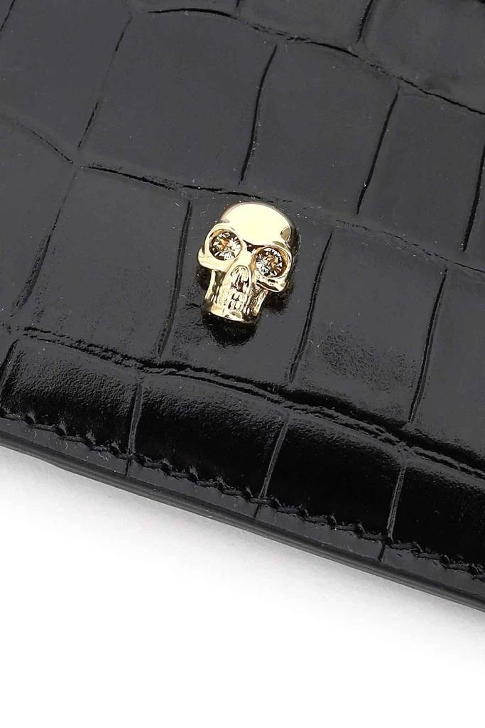 商品Alexander McQueen|Skull card holder pouch,价格¥1198,第5张图片详细描述