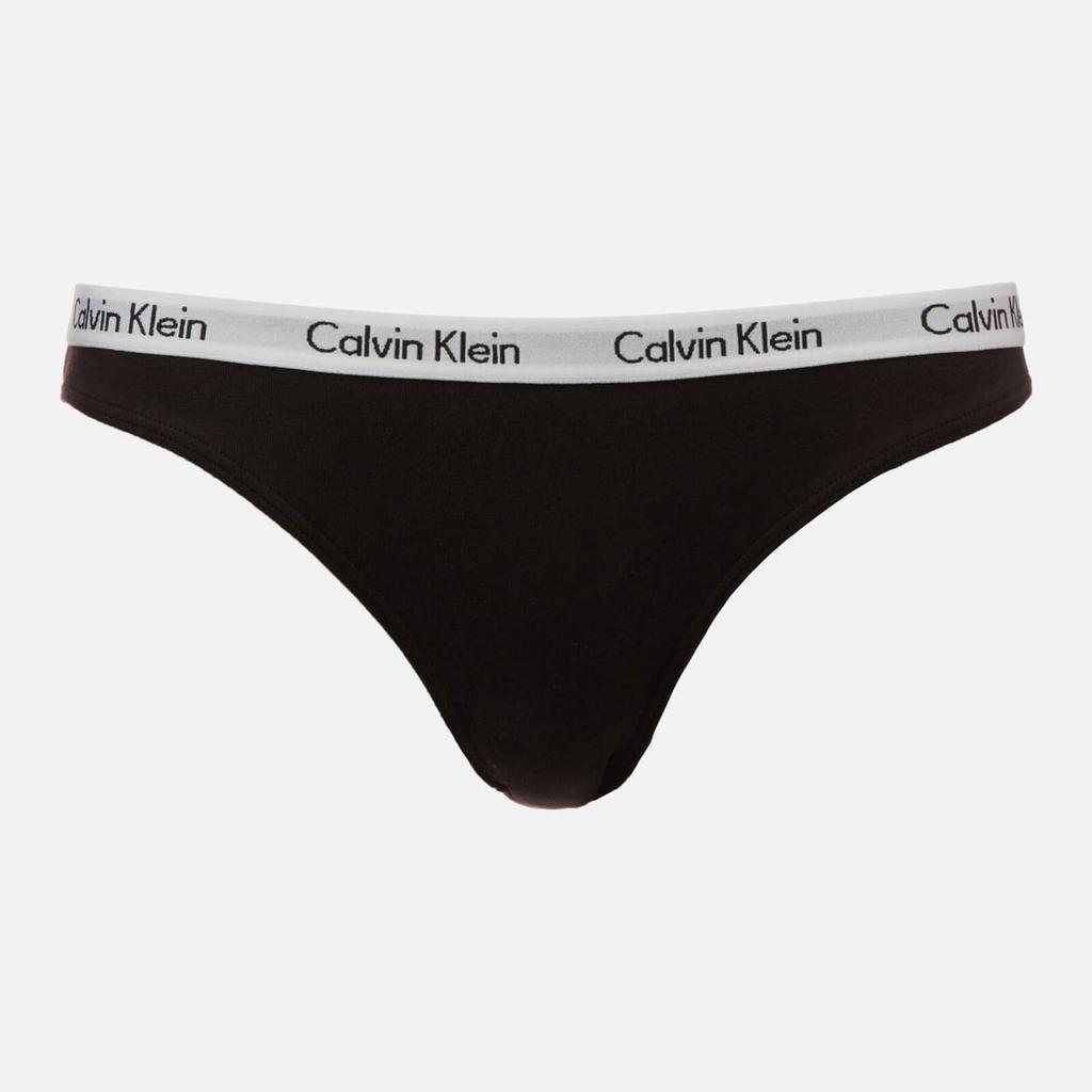 商品Calvin Klein|Calvin Klein Women's 3 Pack Bikini Briefs - Black,价格¥350,第4张图片详细描述