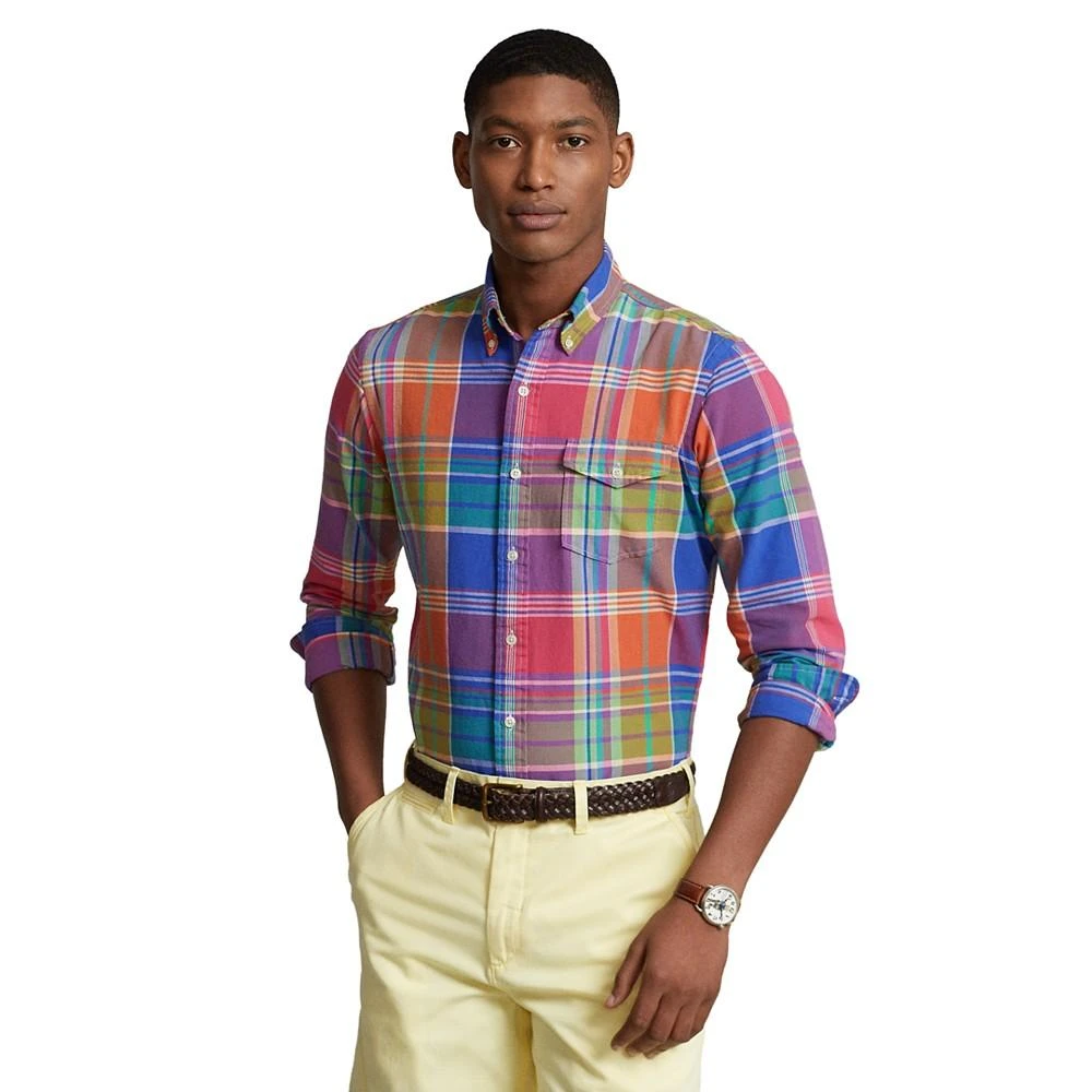 商品Ralph Lauren|Men's Classic-Fit Oxford Shirt,价格¥216,第1张图片