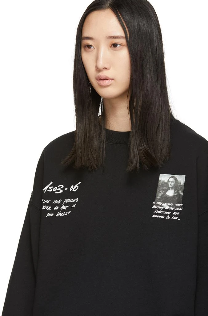 商品Off-White|Black Monalisa Sweatshirt,价格¥1609,第4张图片详细描述