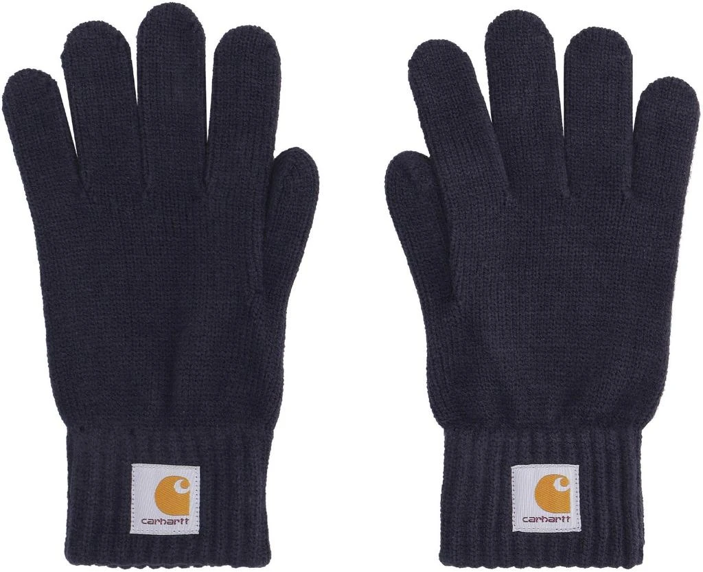 商品Carhartt WIP|Carhartt WIP Logo Patch Knitted Golves,价格¥123,第1张图片