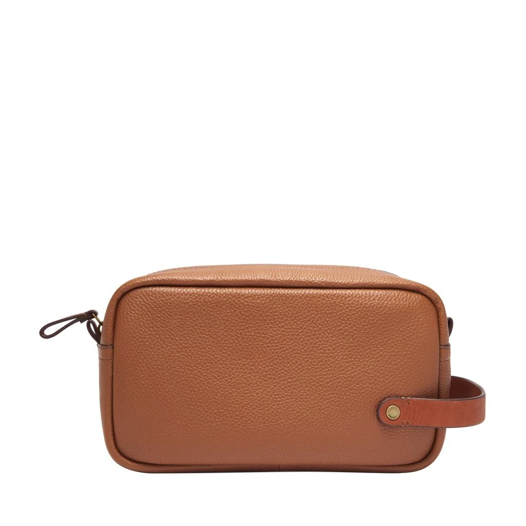 商品Fossil|Fossil Men's Travel Leather Dopp Kit,价格¥278,第3张图片详细描述