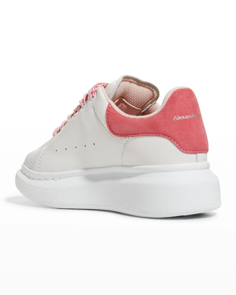 商品Alexander McQueen|Girl's Oversized Leather Sneakers, Toddlers/Kids,价格¥928,第4张图片详细描述