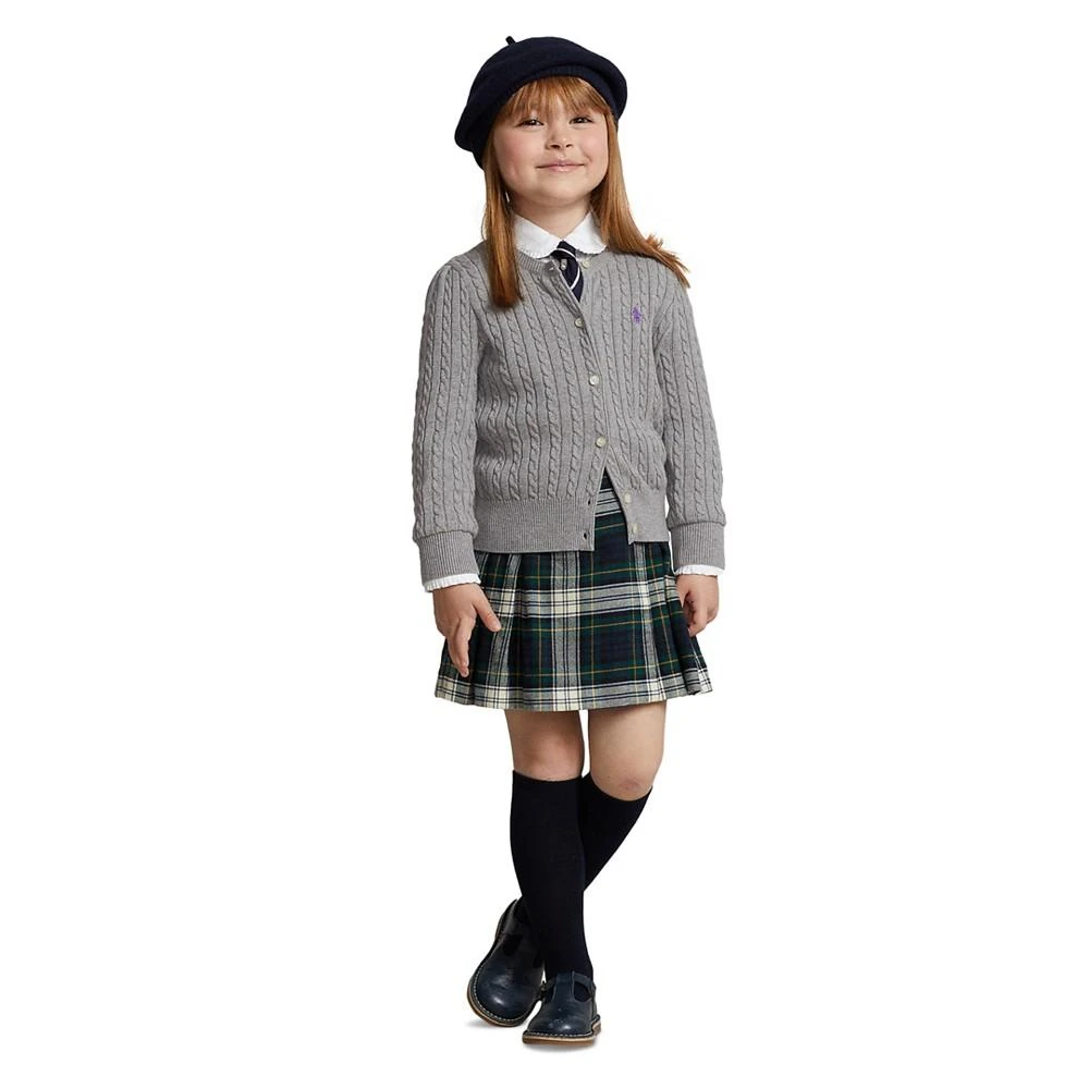 商品Ralph Lauren|女小童款棉质开衫 多款配色,价格¥336,第3张图片详细描述