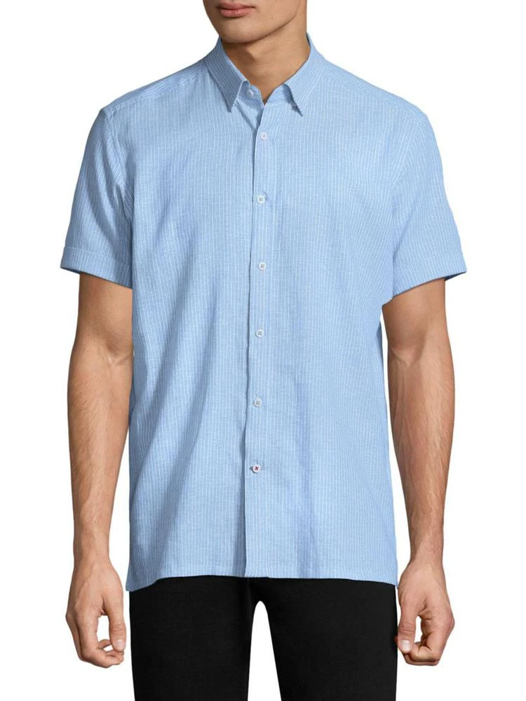 商品Robert Graham|Oakley Cotton Shirt,价格¥414,第1张图片