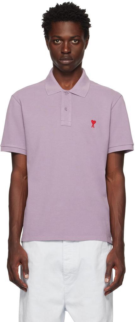 商品AMI|Purple Ami de Cœur Polo,价格¥769,第1张图片