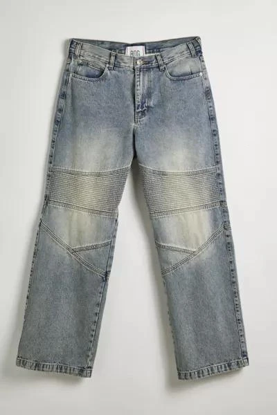 商品BDG|BDG Nitro Baggy Fit Moto Jean,价格¥456,第2张图片详细描述